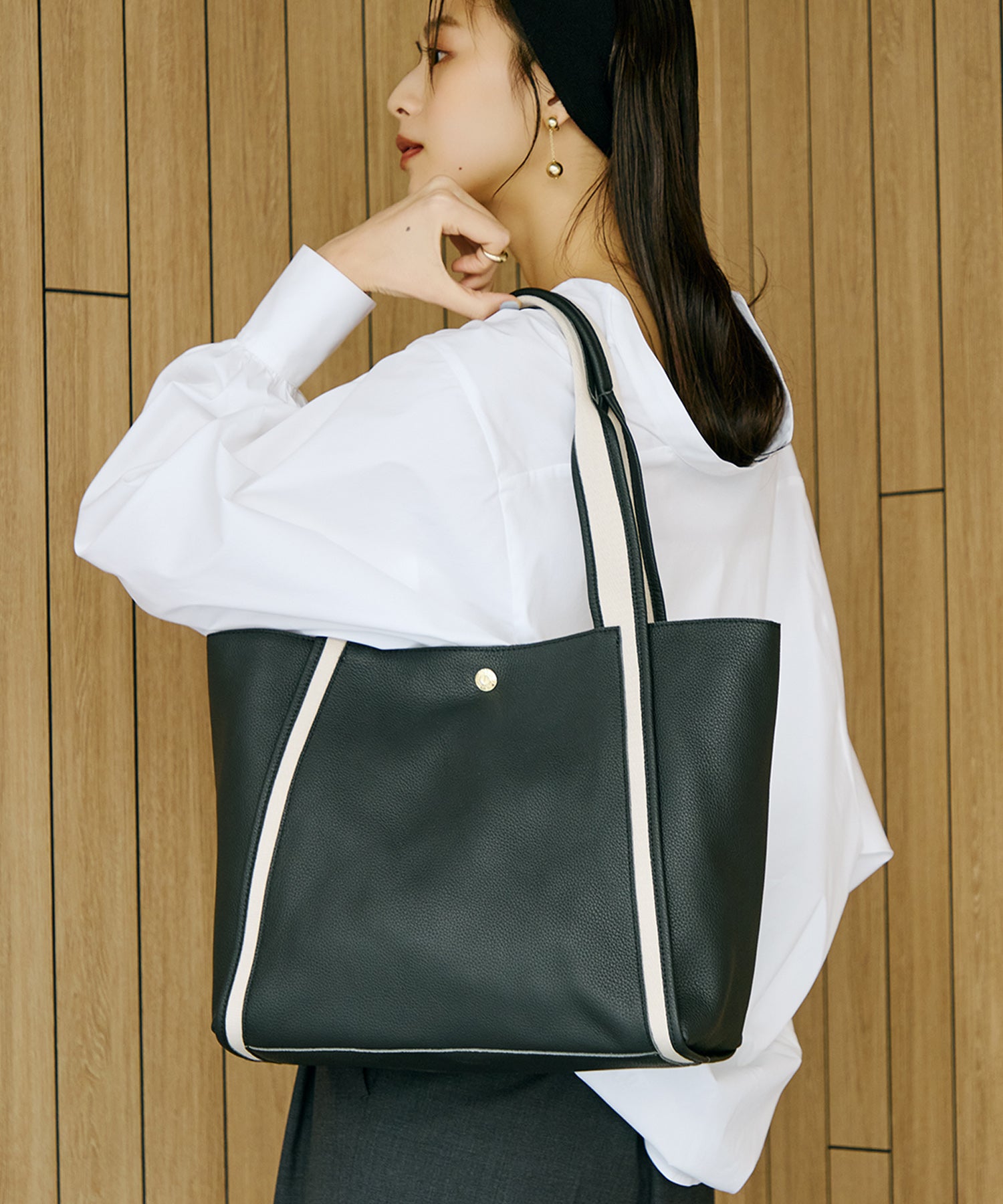 ✨極美品✨ クリケット　Cricket　トートバッグ　ビジネス　A4可　ネイビー TOPKAPI（トプカピ）の公式通販サイト