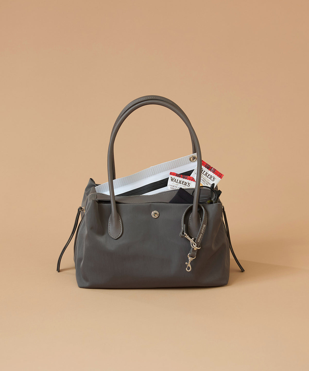 ALINE ナイロン ボストン ミニ トートバッグ