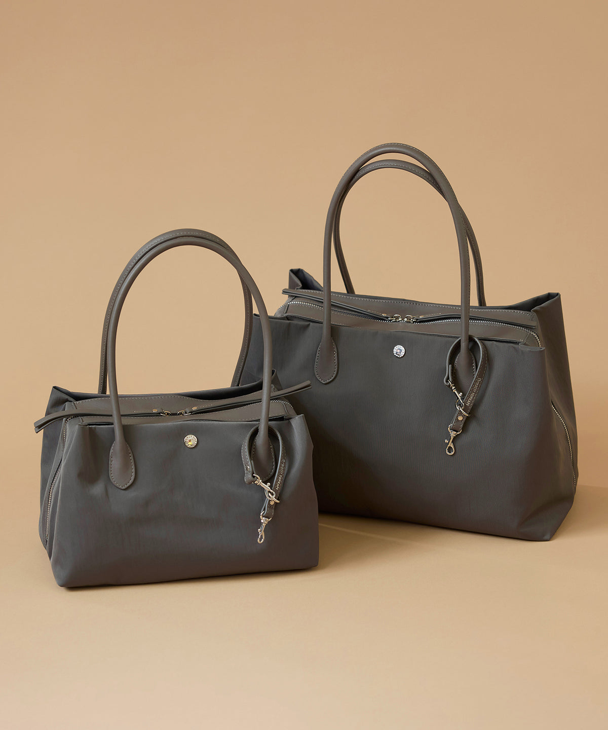 ALINE ナイロン ボストン ミニ トートバッグ
