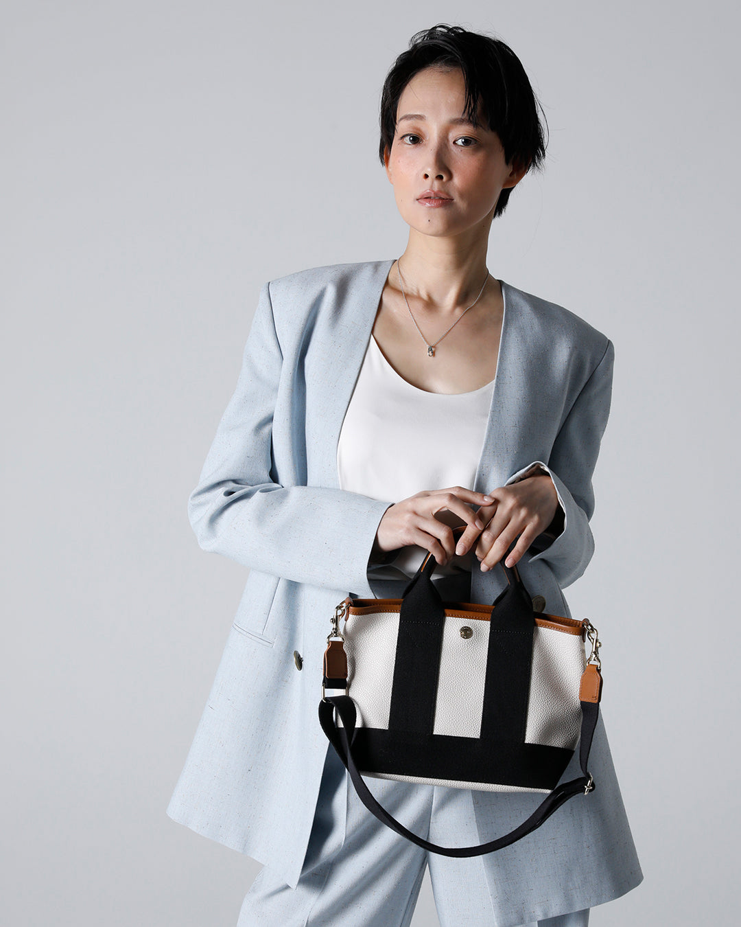 SCOTCH GRAIN ネオレザー ミニ トートバッグ SS