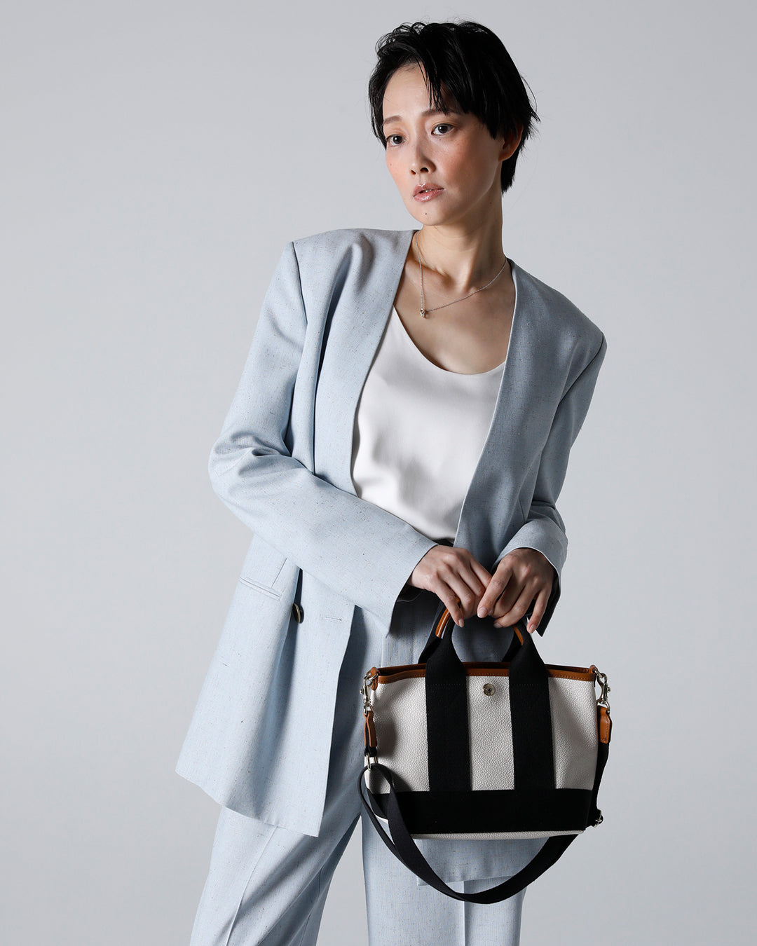 SCOTCH GRAIN ネオレザー ミニ トートバッグ SS