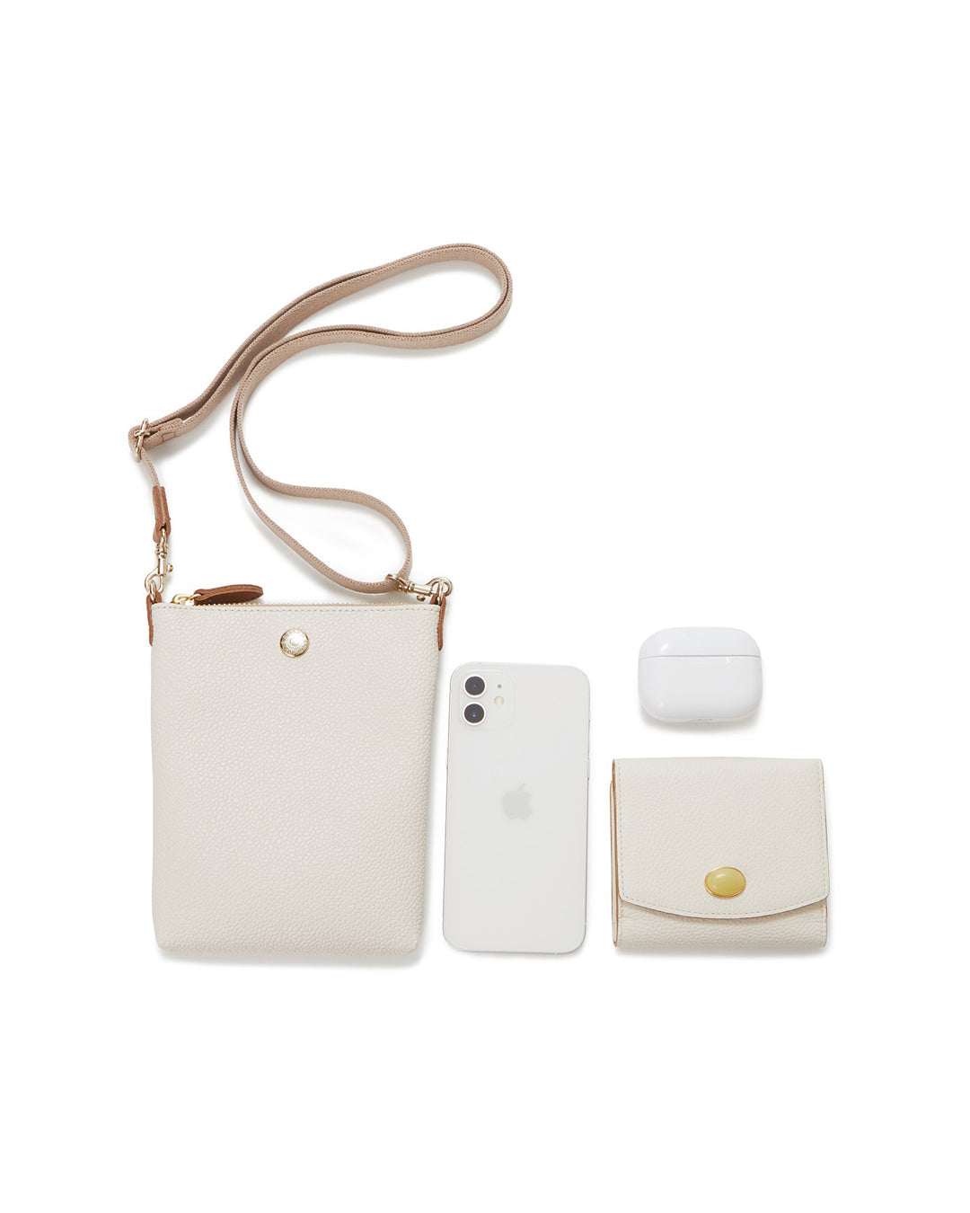 SCOTCH GRAIN ネオレザー サコッシュ スマホ ショルダーバッグ