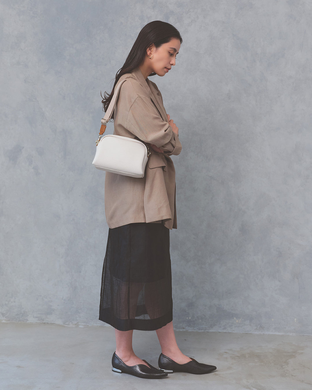 【WEB限定】RIPPLE ラウンド ショルダーバッグ