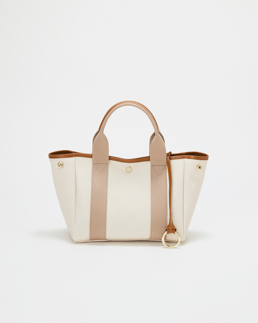 SCOTCH GRAIN ミニ トートバッグ チャーム付き