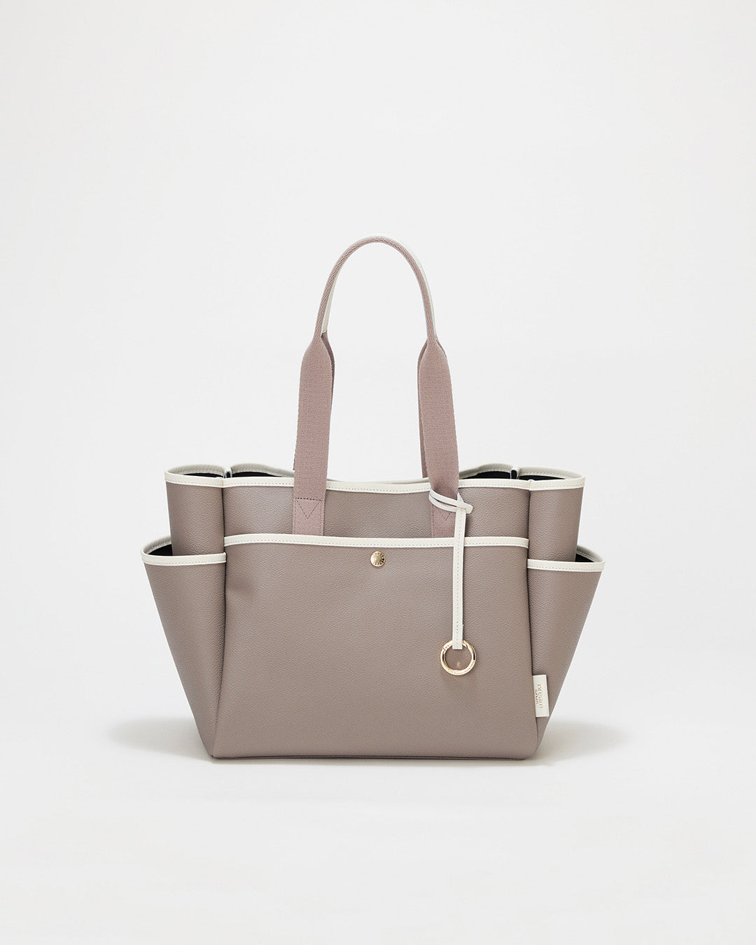 【LEE10月号掲載】MICA マルチポケット ロングハンドル トートバッグ L / A4