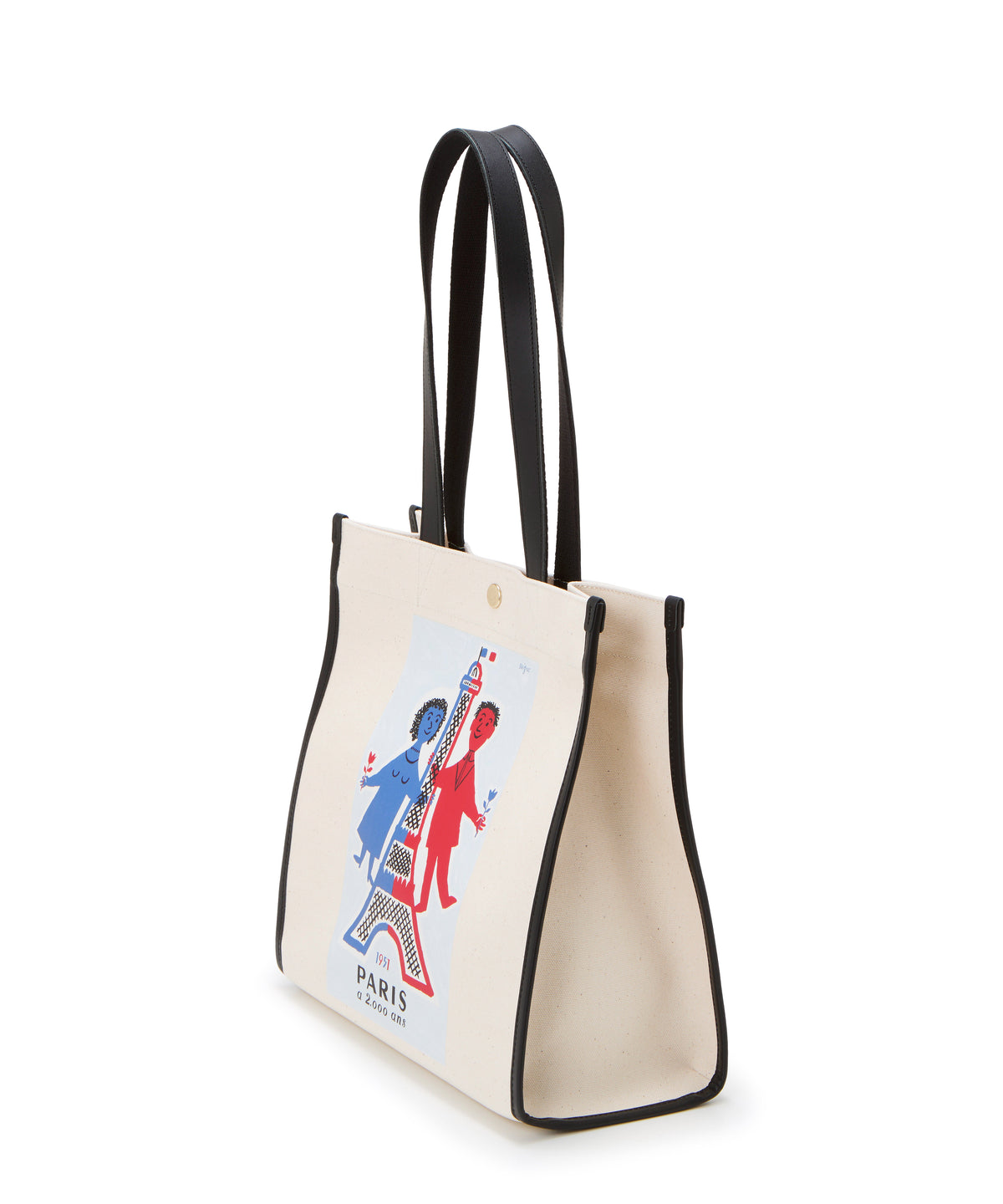 サヴィニャック × Breath TOPKAPI アート プリント オーガニックキャンバス トート バッグ / A4