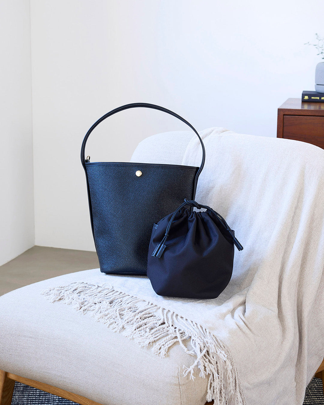 【10th限定】SCOTCH GRAIN バケット ワンショルダー バッグ