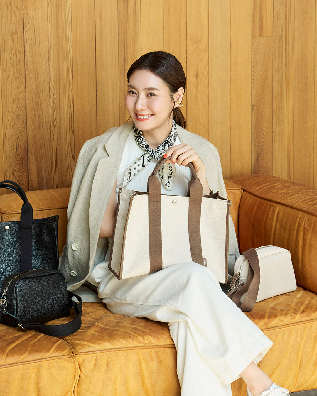 【東原妙子×TOPKAPI】SCOTCH GRAIN トート&ショルダーバッグ