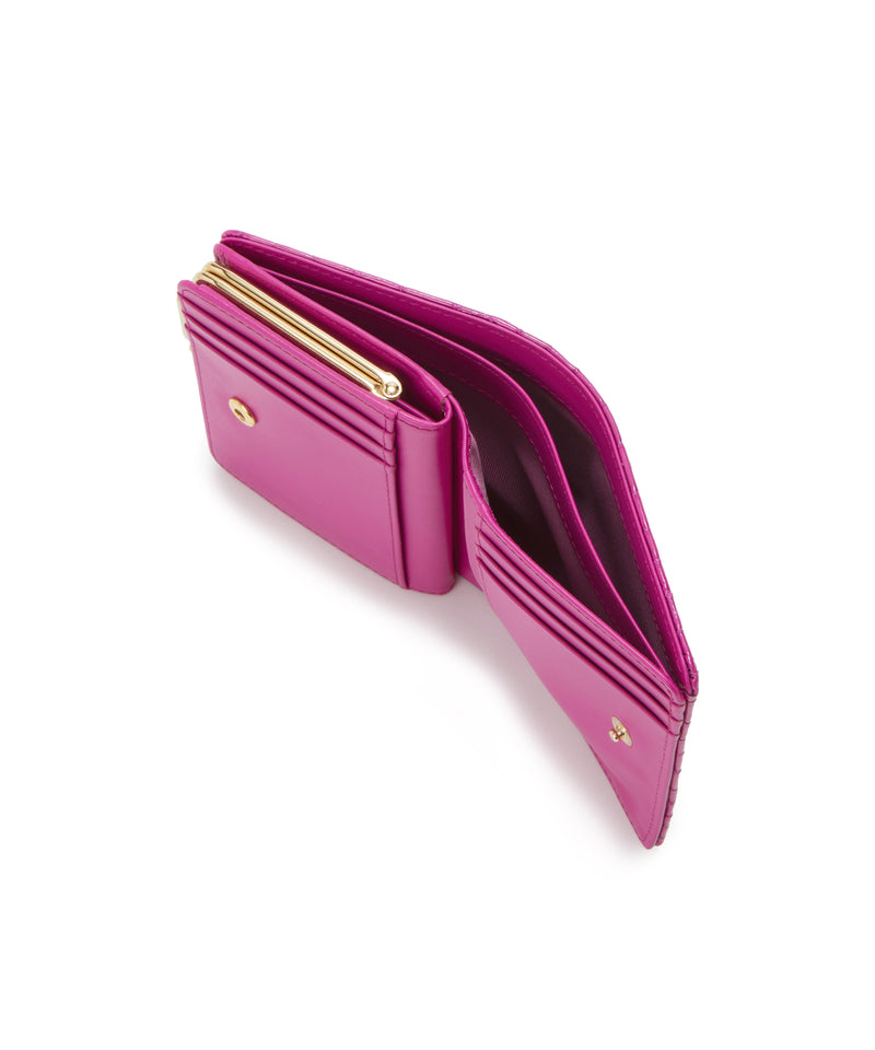 【公式限定】Lux ルクス イタリアンエナメル がま口 二つ折り財布