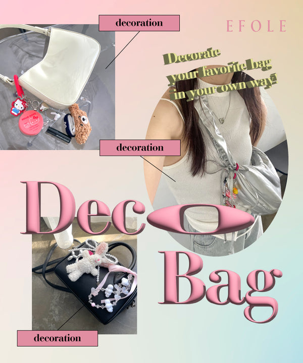 Deco bag マイバッグのデコレーションアイディア