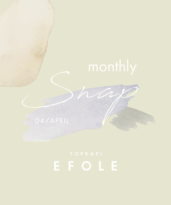 EFOLE 04/APRIL monthly snapを公開しました。
