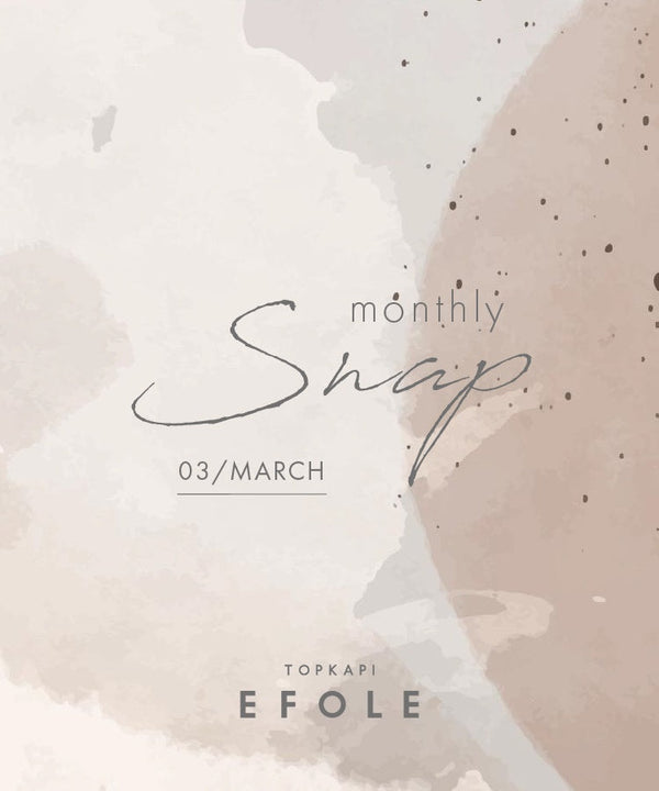 EFOLE 03/MARCH monthly snapを公開しました。