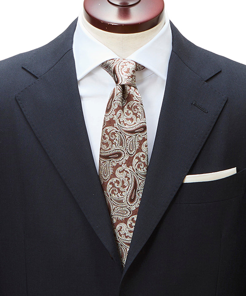 ６色メランジ ペイズリー柄 ネクタイ日本製