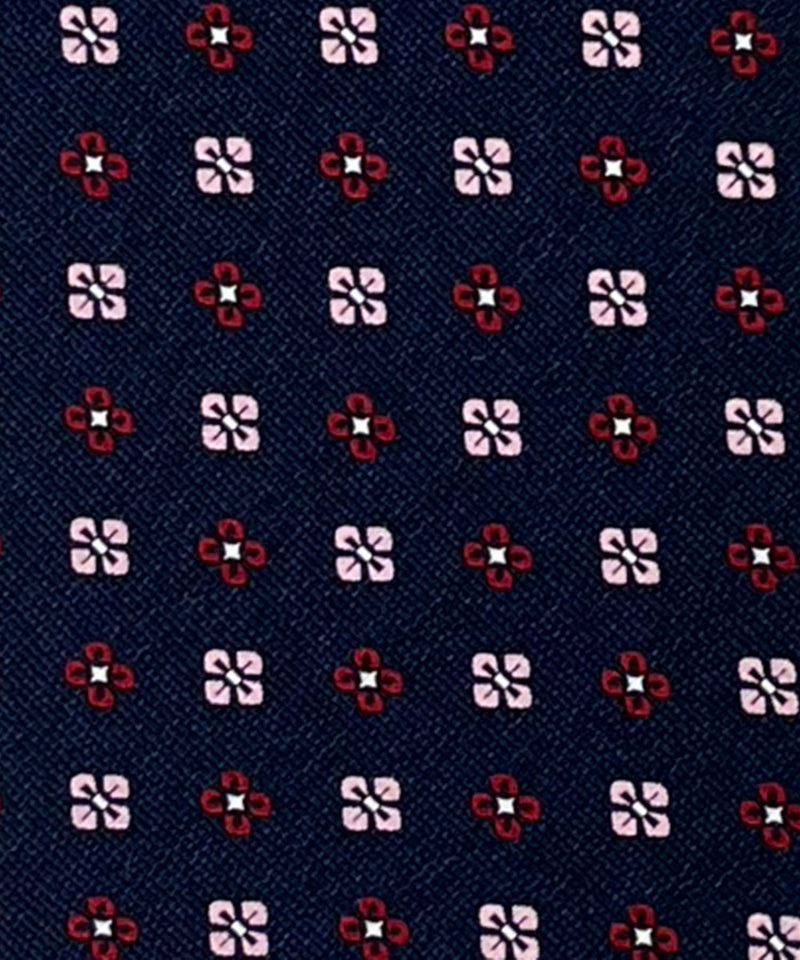 ６色メランジ 小紋柄 ネクタイ