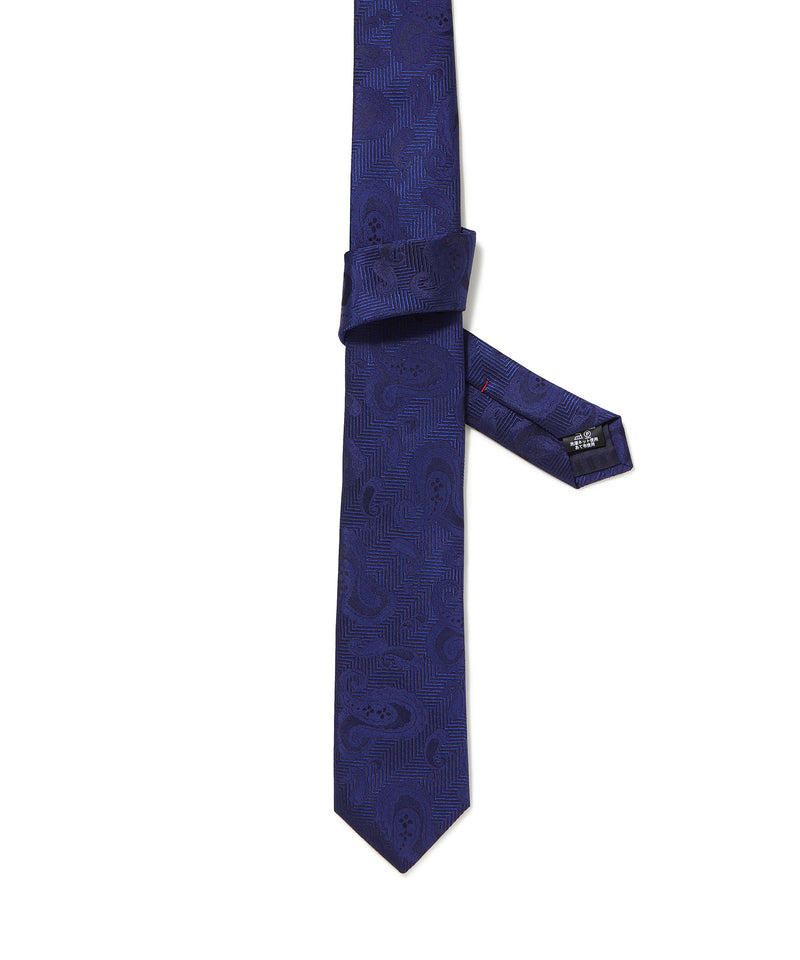 【CRICKET】クリケット スリム 大剣巾6.5cm ペイズリー柄 ネクタイ 日本製