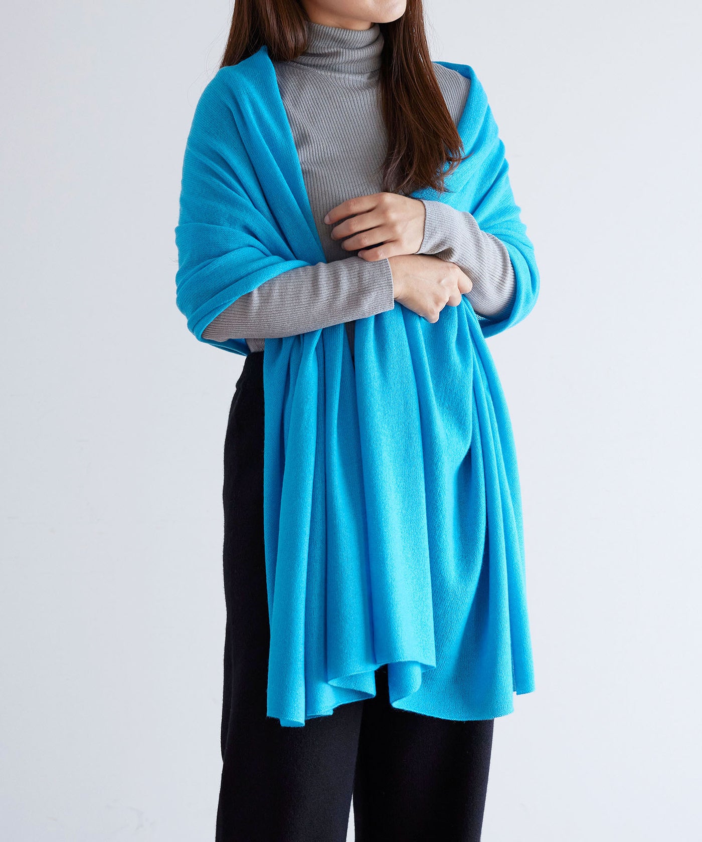 ウールカシミヤ ニットストール – TOPKAPI（トプカピ）