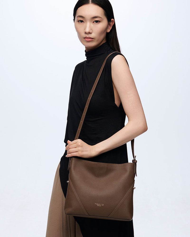 シュリンクレザー ワンハンドル 2WAY ミニ ショルダーバッグ – TOPKAPI