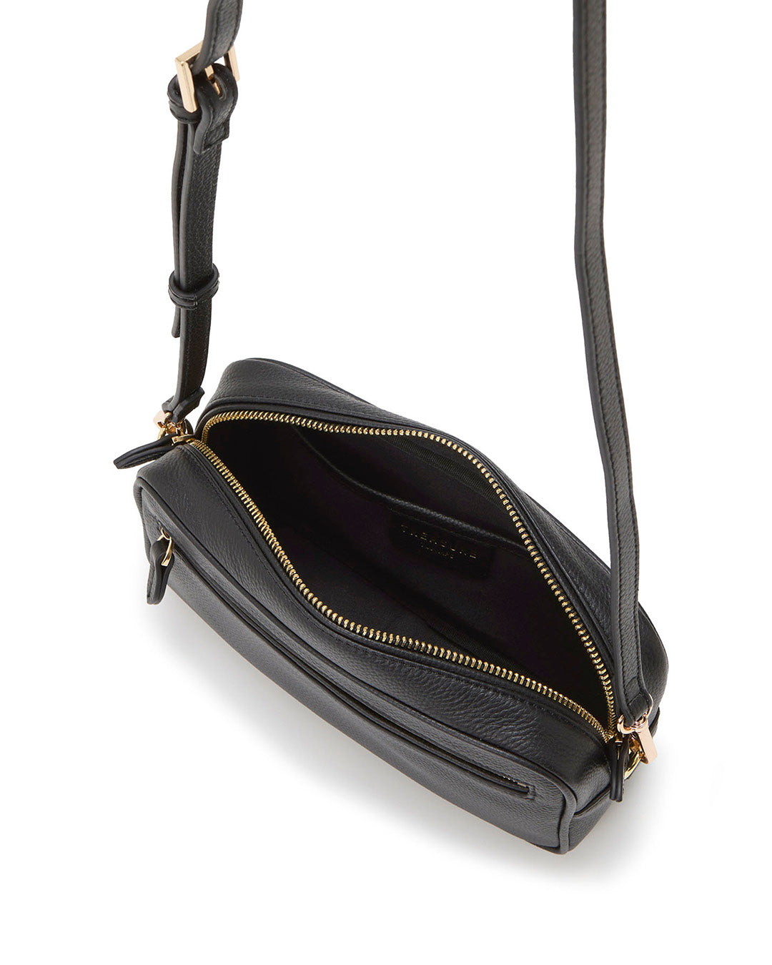 シュリンクレザー スクエア ショルダー バッグ