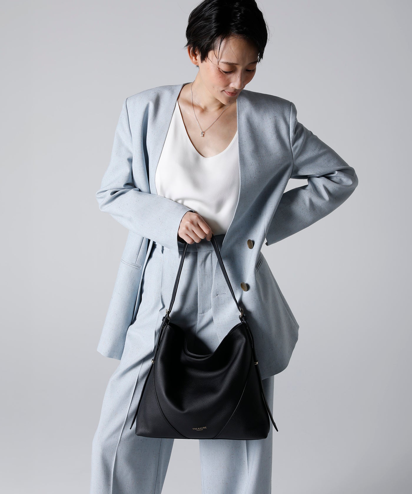 シュリンクレザー ワンハンドル 2way ショルダー バッグ – TOPKAPI