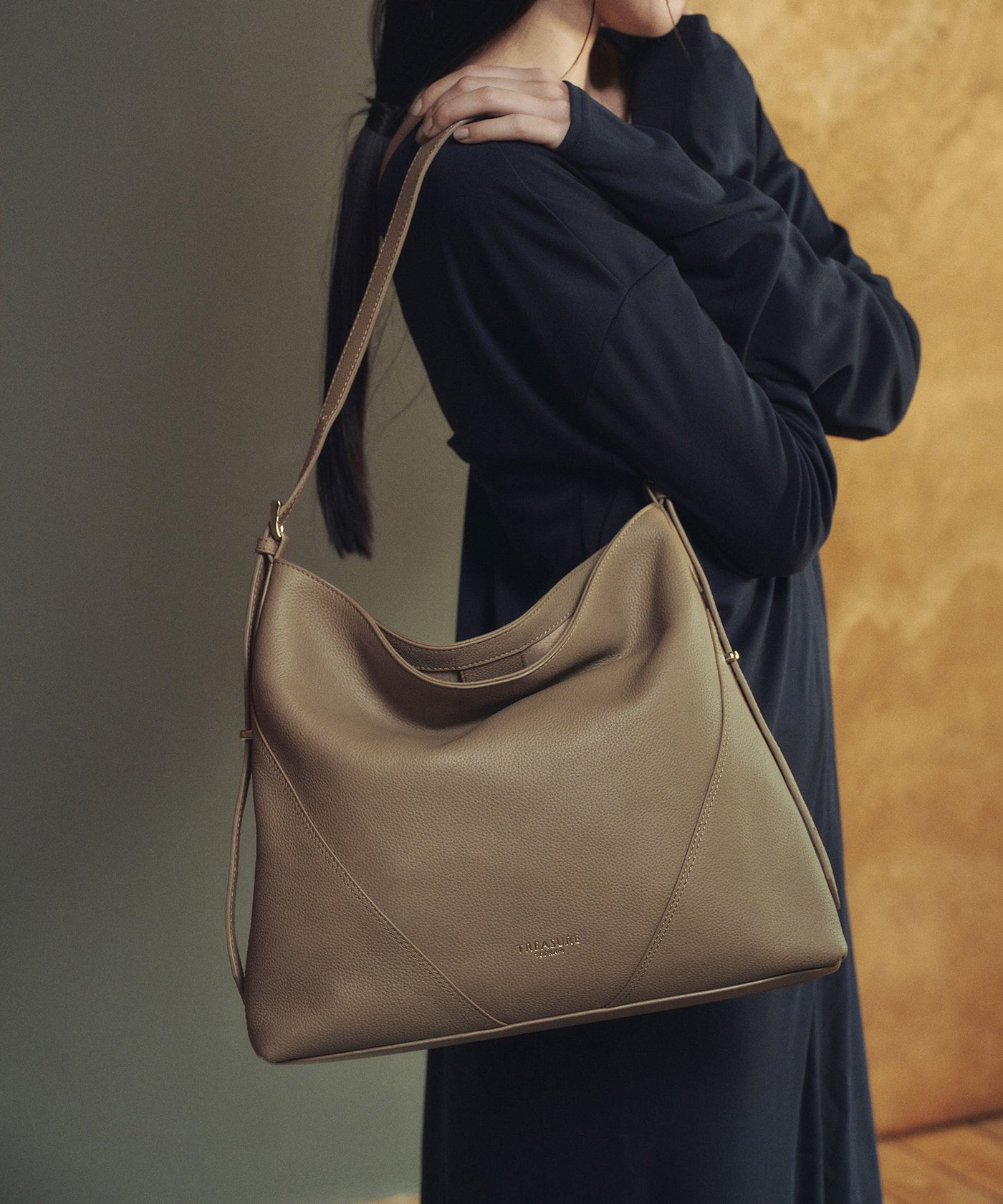 シュリンクレザー ワンハンドル 2way ショルダー バッグ – TOPKAPI