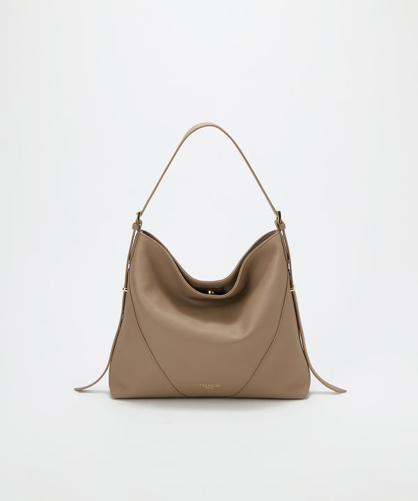 シュリンクレザー ワンハンドル 2way ショルダー バッグ