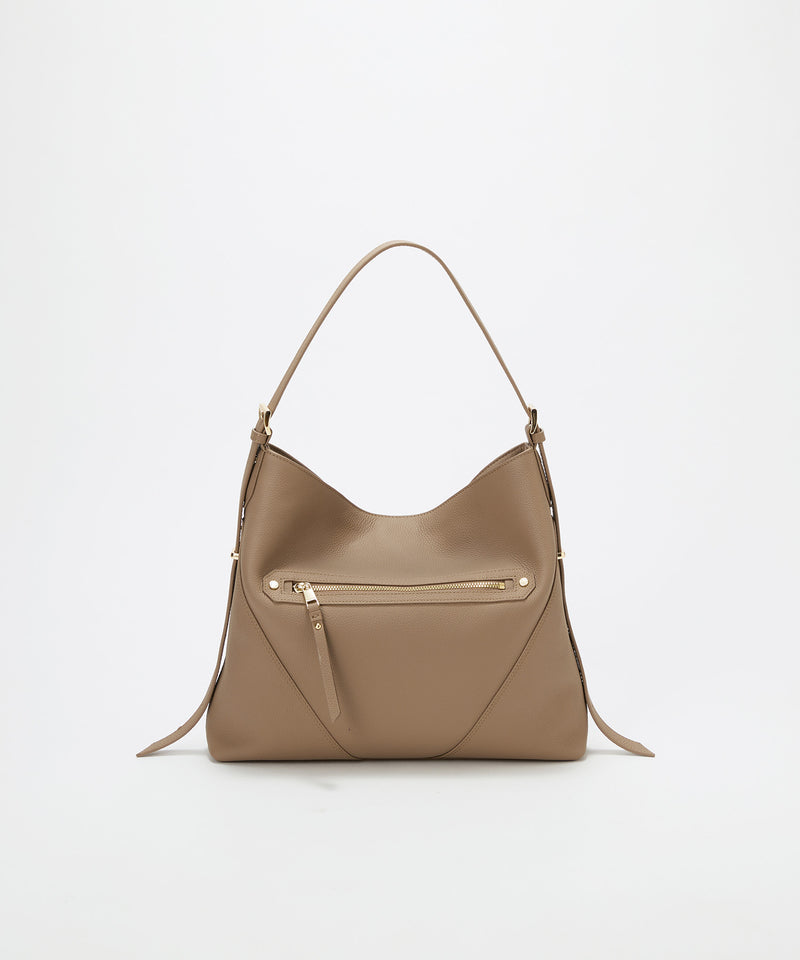 シュリンクレザー ワンハンドル 2way ショルダー バッグ