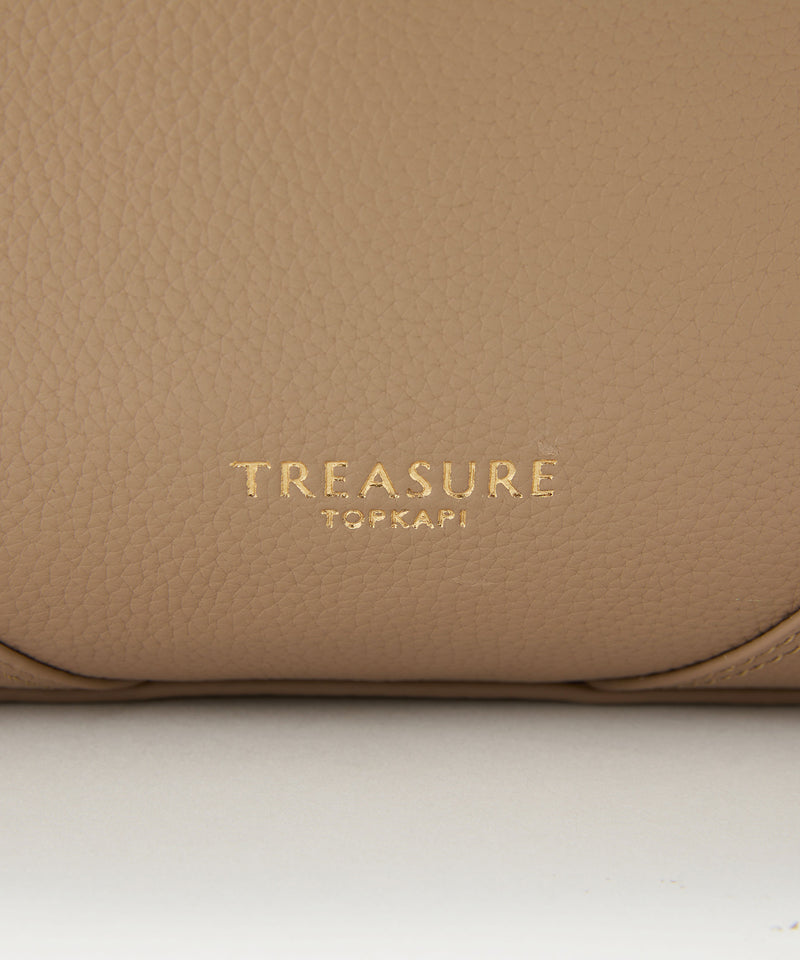 シュリンクレザー ワンハンドル 2way ショルダー バッグ