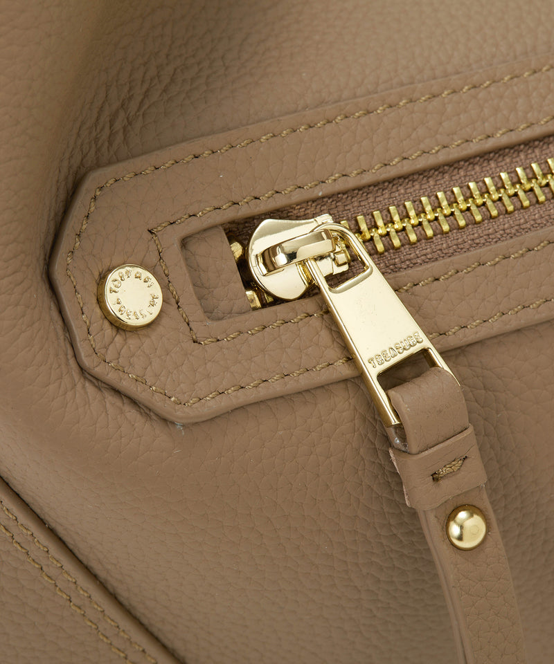 シュリンクレザー ワンハンドル 2way ショルダー バッグ