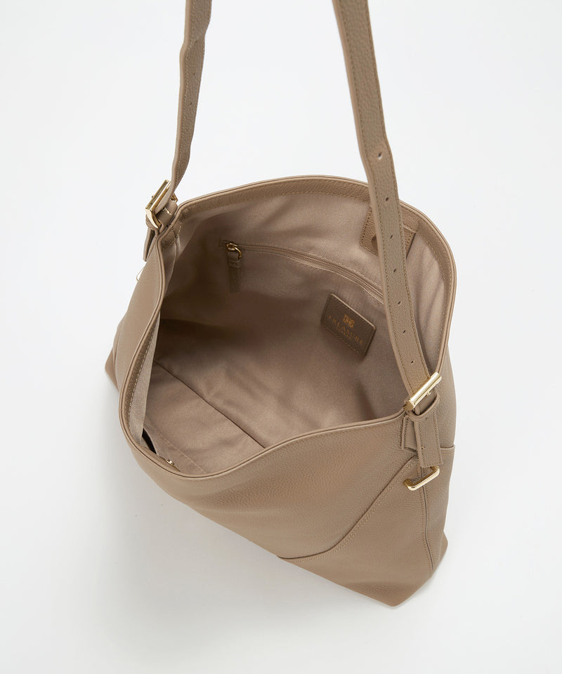 シュリンクレザー ワンハンドル 2way ショルダー バッグ