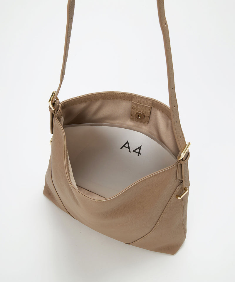 シュリンクレザー ワンハンドル 2way ショルダー バッグ