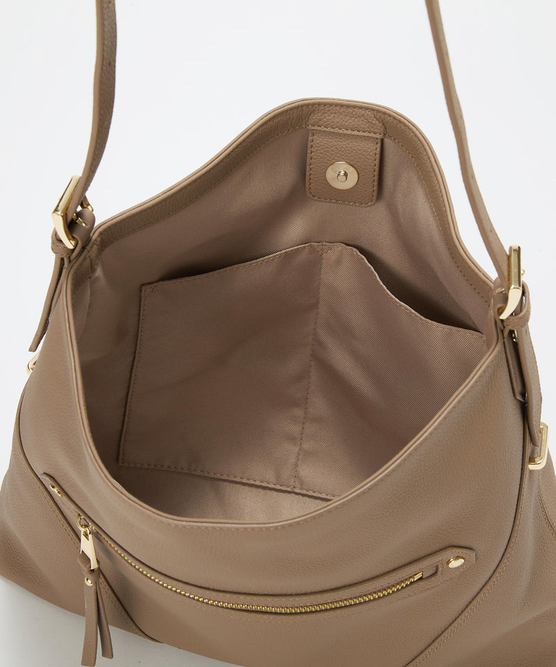 シュリンクレザー ワンハンドル 2way ショルダー バッグ