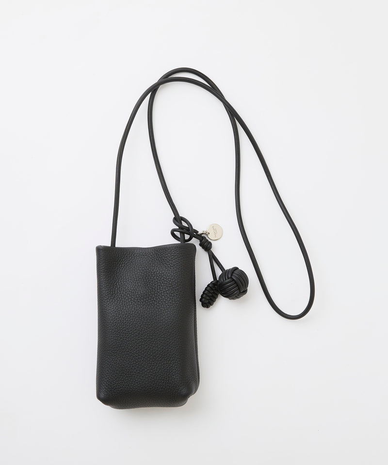 シュリンクレザー ミニ ショルダーバッグ / スマホショルダー