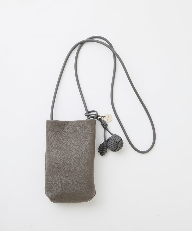 シュリンクレザー ミニ ショルダーバッグ / スマホショルダー