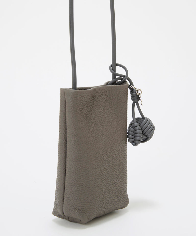 シュリンクレザー ミニ ショルダーバッグ / スマホショルダー