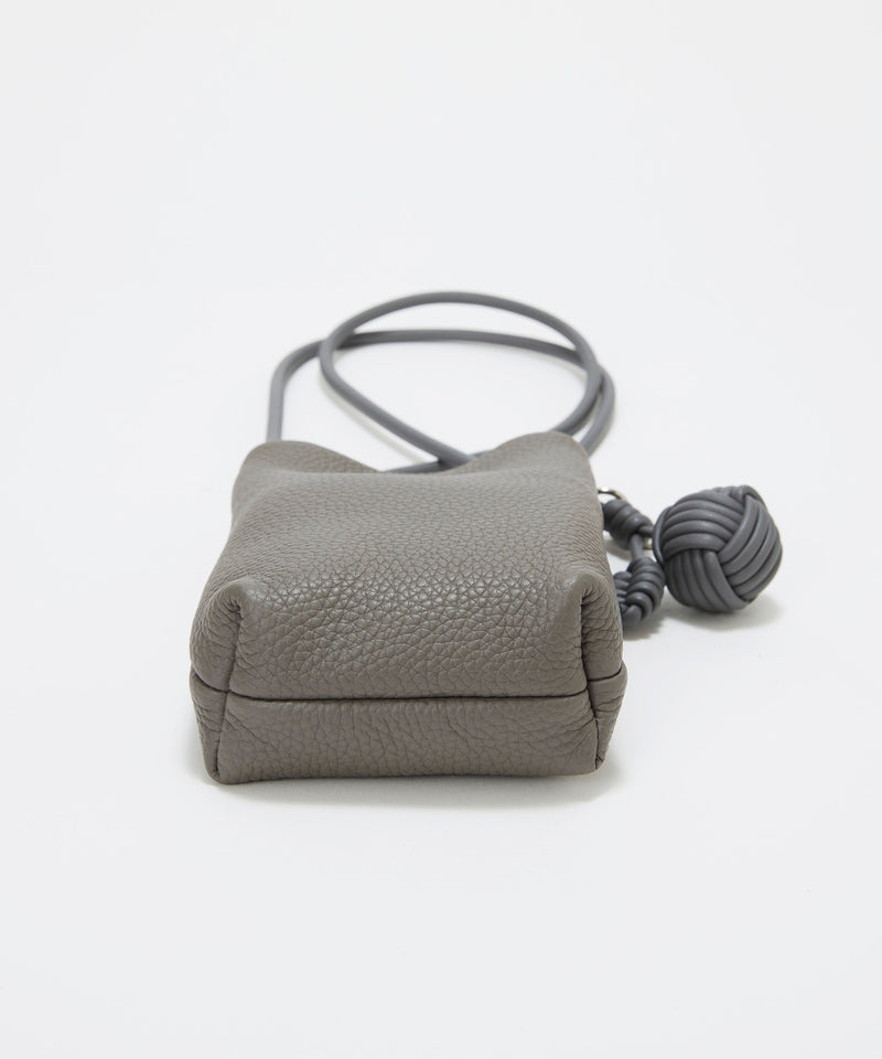 シュリンクレザー ミニ ショルダーバッグ / スマホショルダー