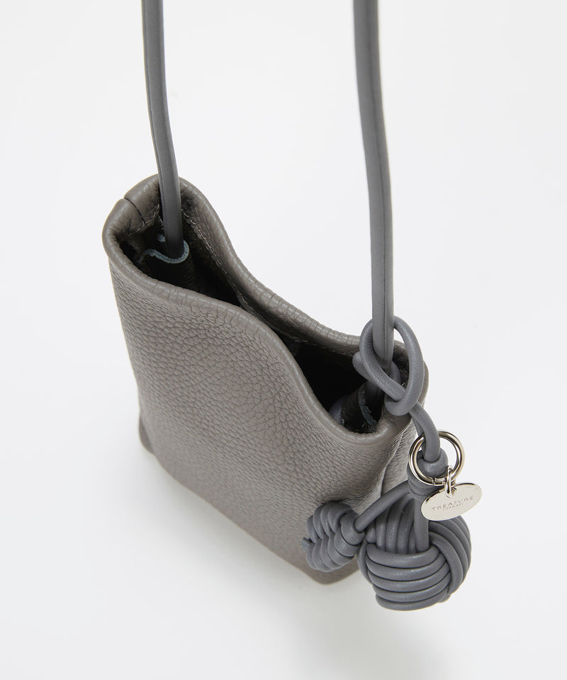 シュリンクレザー ミニ ショルダーバッグ / スマホショルダー