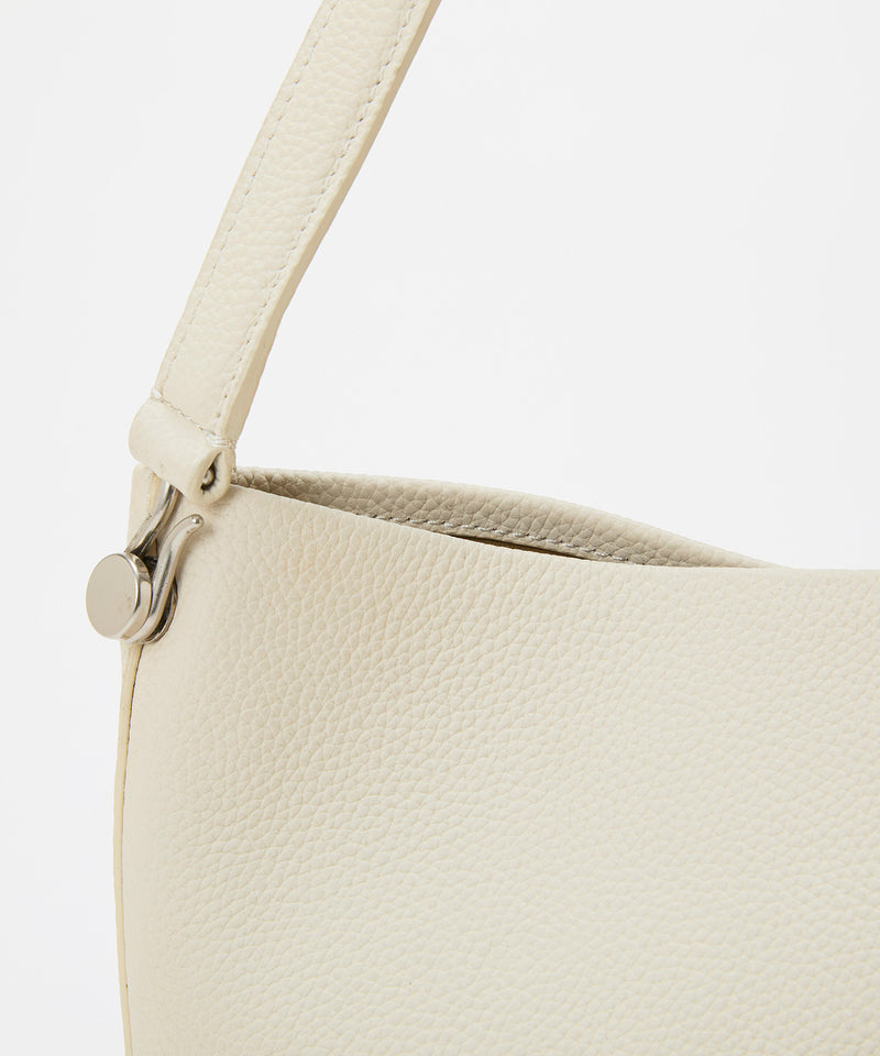 シュリンクレザー ワンハンドル バケットバッグ