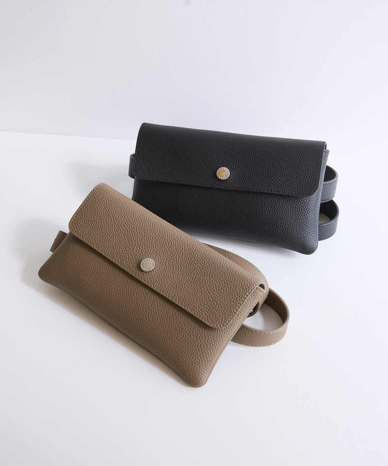 ELAN エラン シュリンクレザー 3way ミニ ボディバッグ