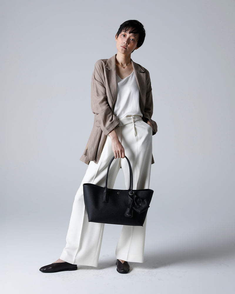 公式限定】ELAN エラン シュリンクレザー 2way トートバッグ チャーム