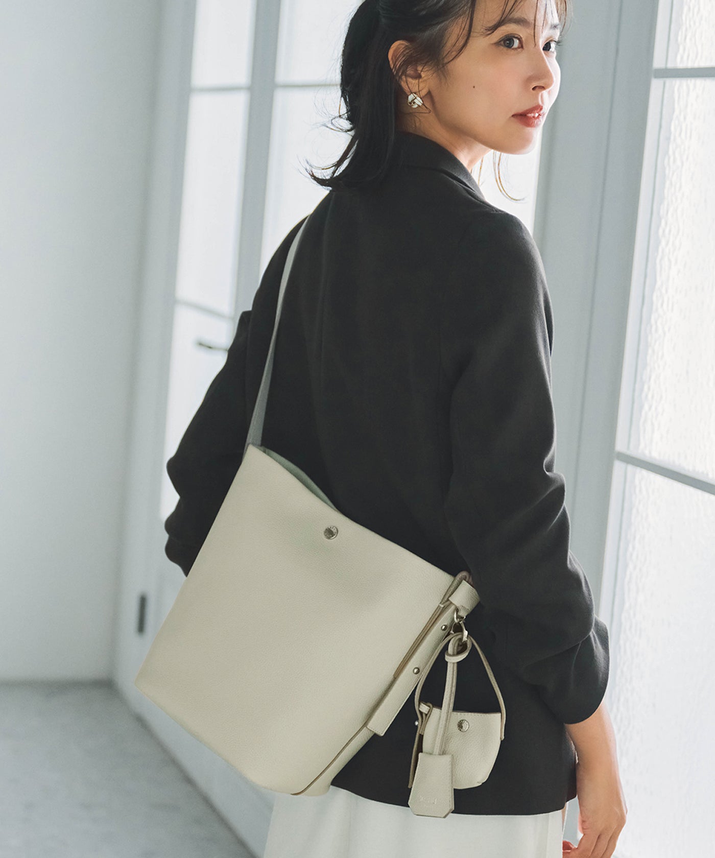 公式限定】ELAN エラン シュリンクレザー ワンショルダーバッグ