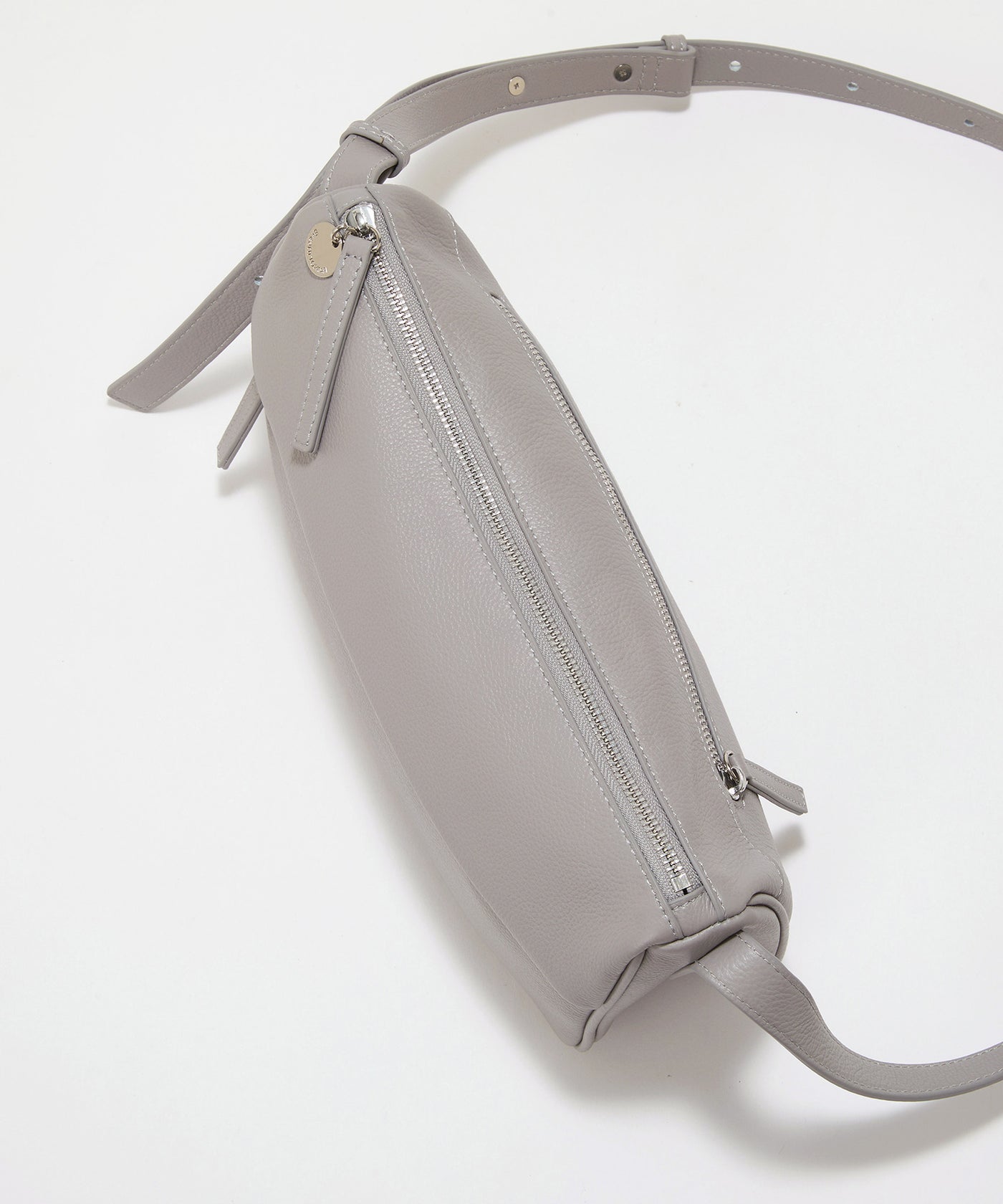 SUPPLE サプル シボレザー スワローマチ ワイド ショルダーバッグ