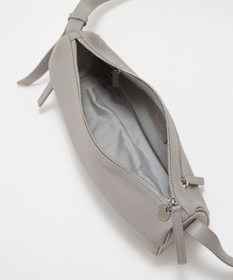 SUPPLE サプル シボレザー スワローマチ ワイド ショルダーバッグ