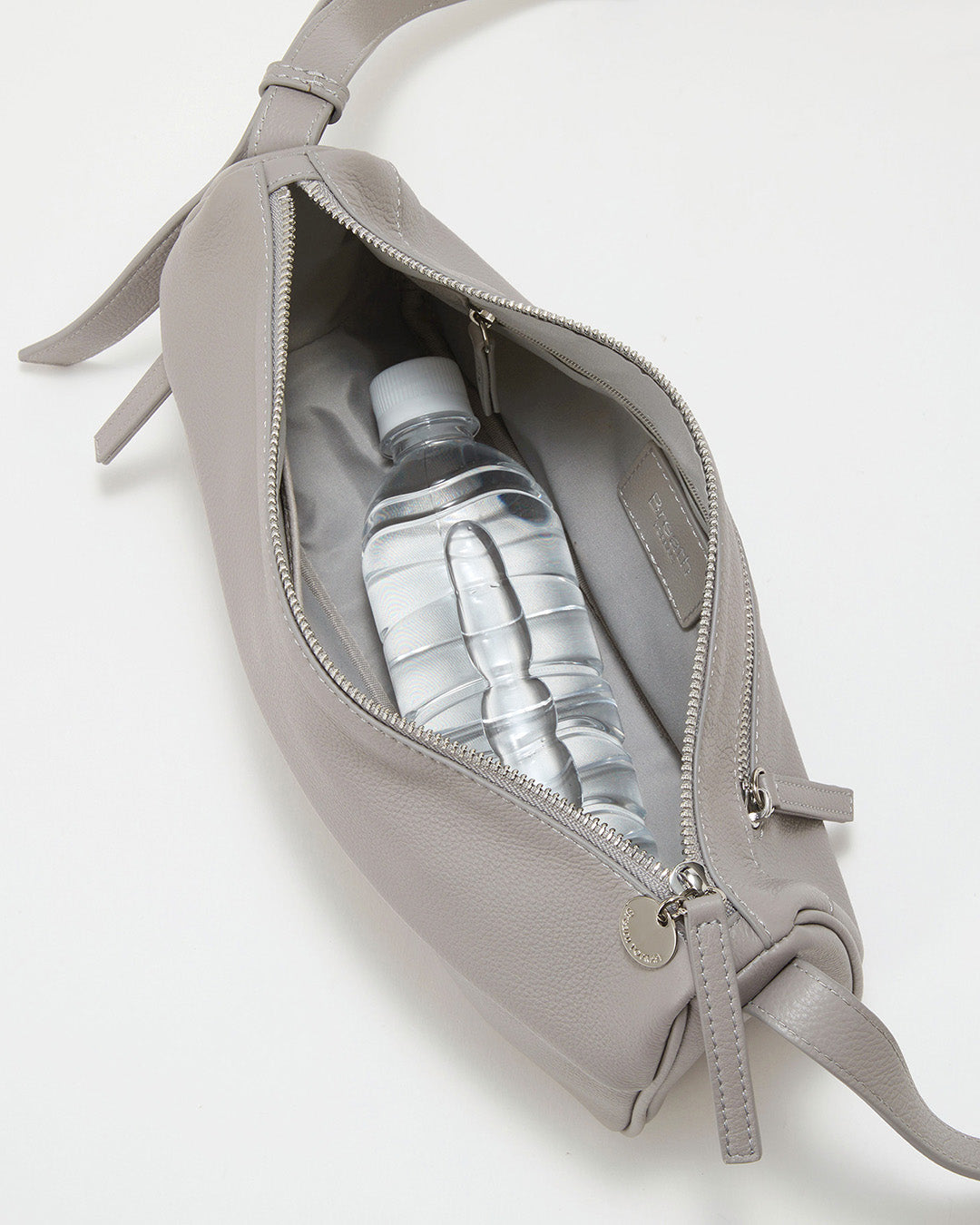 SUPPLE シボレザー スワローマチ ワイド ショルダーバッグ
