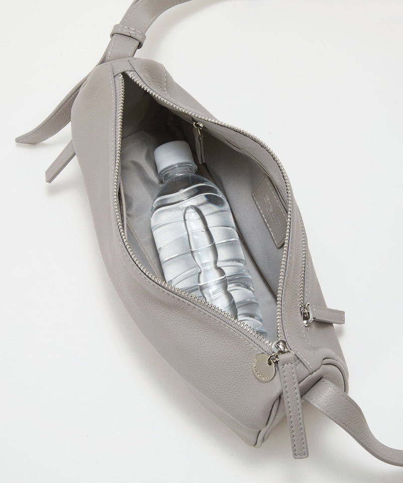 SUPPLE サプル シボレザー スワローマチ ワイド ショルダーバッグ