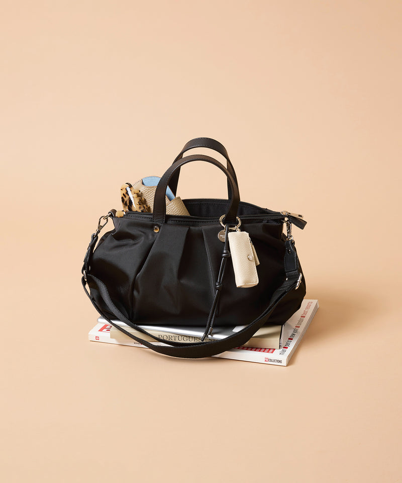 公式限定】Lien リヤン タックシルエット 2WAY ミニ トートバッグ