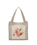 LOVE&PEACE ロゴプリント マーケット A4 トートバッグ