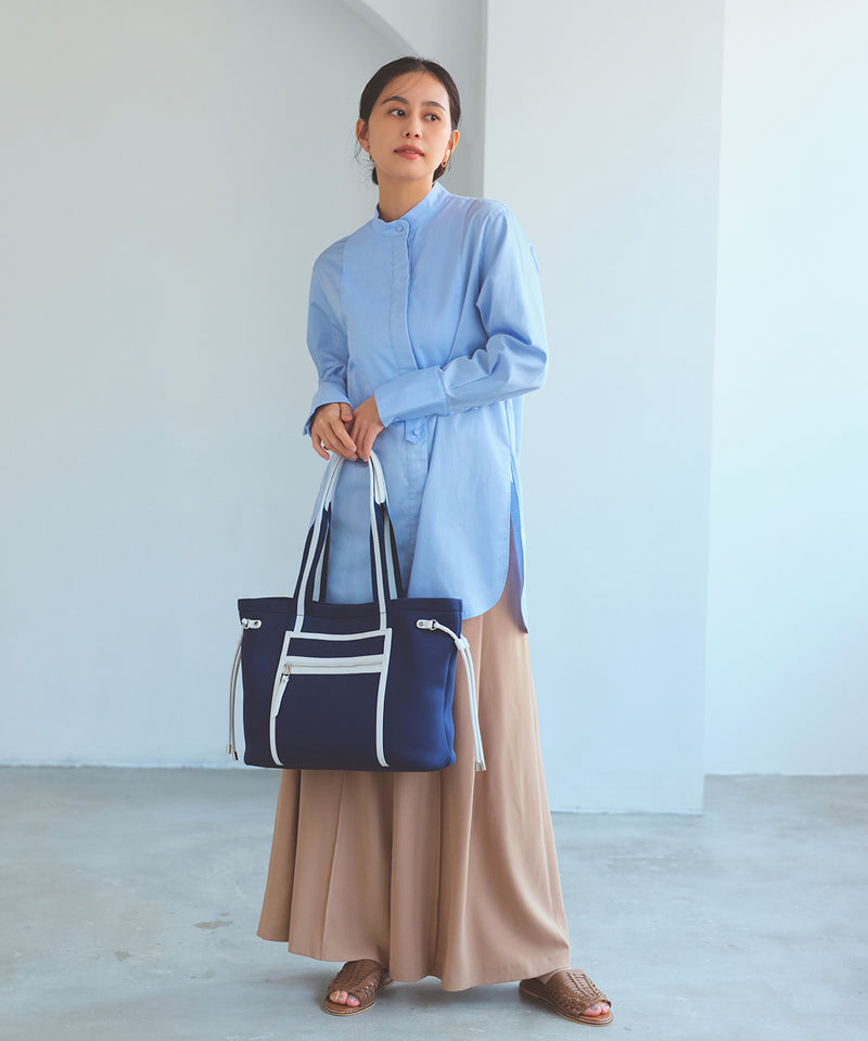 ネイビー 新色追加】ネオプレン フロントポケット 2way トートバッグ – TOPKAPI