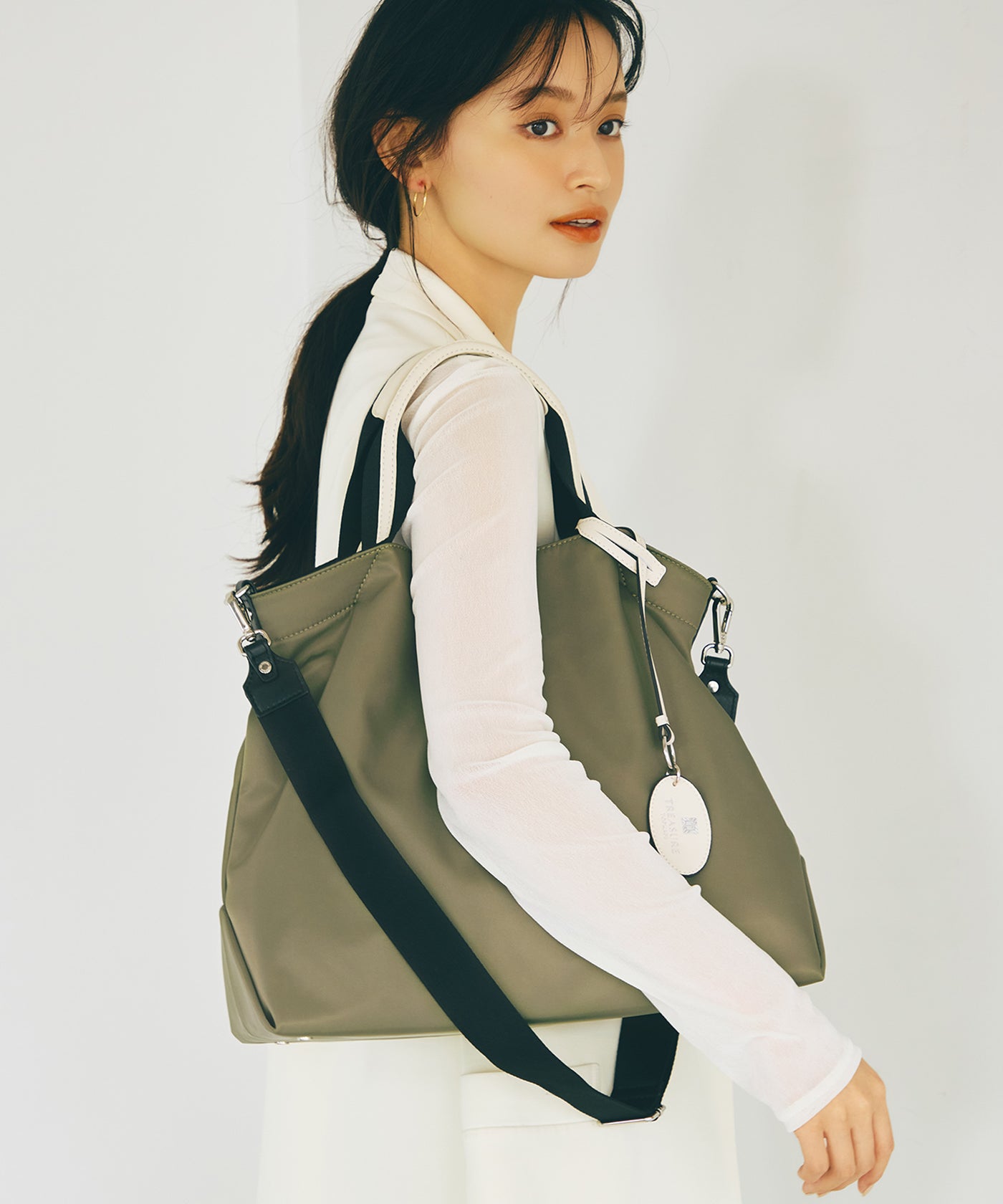 【レディース】  Mica Two Way Top Handle バッグ ハンドバッグ レディース バッグ トートバッグ 2way ショルダー