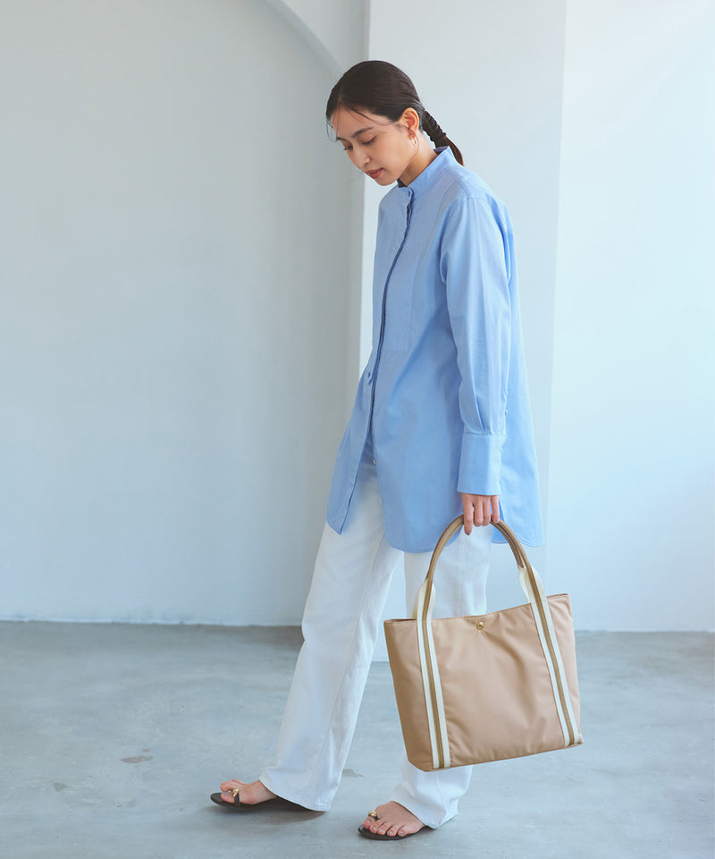 ソフトタッチ テープハンドル トートバッグ A4 / 軽量 / 肩掛け