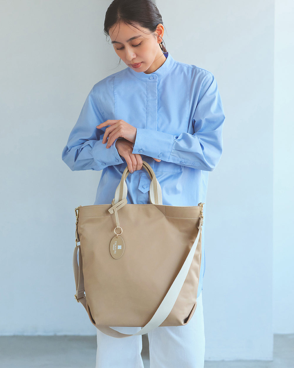 Striped Handle Nylon – TOPKAPI（トプカピ）